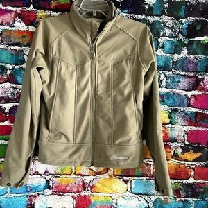 Cloudveil Fleece Lined Lightweight Full Zip Waterproof Jacket Coat Small